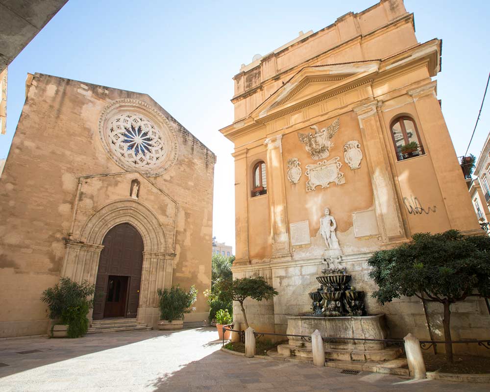 Monuments, Churchs and museum in West coast of Sicily